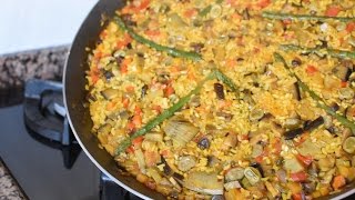 Paella de verduras  VEGANA [upl. by Lauzon]