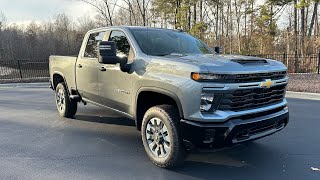 2024 Chevrolet Silverado 2500HD Custom Review And Features [upl. by Okeim252]