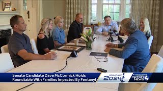 Senate candidate McCormick holds roundtable with families impacted by Fentanyl [upl. by Trawets]