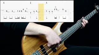 Led Zeppelin  Ramble On Bass Only Play Along Tabs In Video [upl. by Kleper]