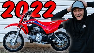 I BOUGHT THE BEST PIT BIKE  2022 CRF 110F [upl. by Nwahs785]