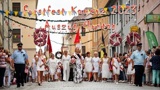 Forstfest Kamenz 2023  Auszug Montag [upl. by Akeemat348]