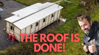 The Roof is Finished amp Sam Starts The Decking Episode 15 [upl. by Remos]