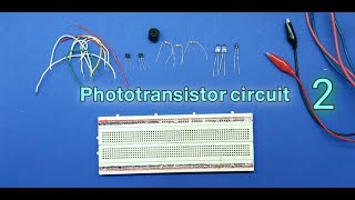 ابسط دائرة حساس الاشعة IR  مستشعر حركة  How to Build an Infrared  IR  Phototransistor circuit [upl. by Ennavoj233]