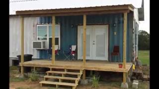 Container Home Build in pictures Part 2 [upl. by Saiasi]