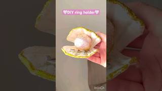 Diy ring holder💝 shorts diy craft ring holder viralvideo [upl. by Manup]