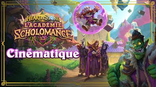 LAcadémie Scholomance  cinématique VF  Hearthstone FR [upl. by Darrej]