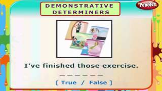 Demonstrative Determiners  English Grammar Exercises For Kids  English Grammar For Children [upl. by Bayard]