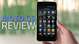 Moto G5 Review  Camera Battery Verdict and More [upl. by Nadab]