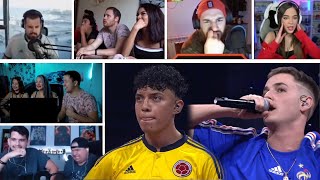 Valles T vs Bnet  Red Bull 2019  Multireaccion [upl. by Atilef]