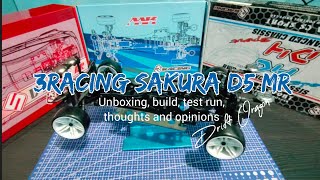 Drift Oragon 3Racing Sakura D5 MR RC Drift Kit  Build Review and Test Run  RCDriftVlog [upl. by Engedus157]