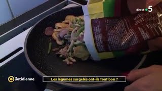 Les légumes surgelés ontils tout bon [upl. by Nauqit249]