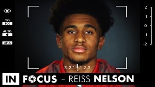 quotI just cant wait until Im playingquot  Reiss Nelson in focus [upl. by Eelek]