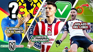 ¡AMÉRICA VA POR FICHAJAZO INESPERADO🚨¡¿Chicote RENUEVA con Chivas✅¡OTRO GOLAZO de Raúl Jiménez [upl. by Owades644]