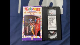 Opening To Kidsongs What I Want To Be 1995 VHS [upl. by Wilhelmine389]