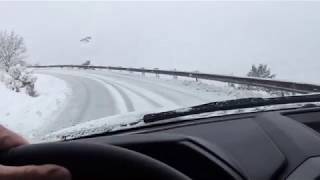 Goodyear Wrangler on Snow Test Ford F150 [upl. by Pineda735]