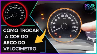 Como Trocar a COR do ARCO do VELOCIMETRO na HRV⭕ [upl. by Perkins]