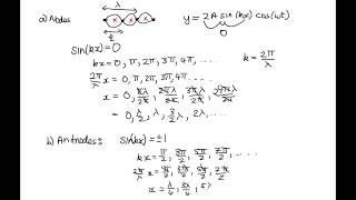 Positions of nodes and antinodes [upl. by Laural]