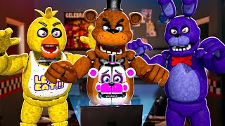 Freddy Fazbear and Funtime Freddy REACT to Five Nights at Freddys BUT in REAL LIFE [upl. by Dail]