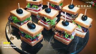 Top 10 finger food ideas for party 021  catering food ideas [upl. by Aciria]