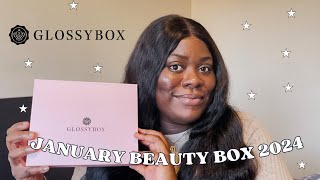 Glossybox Beauty Box January 2024 Unboxing [upl. by Sirah]