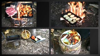 Franticly Cooked Steak on the Firebox Freestyle 8 with wild picked Chanterelles [upl. by Orteip]