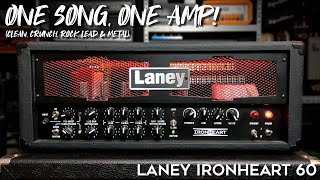 Laney Ironheart 60 IRT60H Insanely Versatile Amp [upl. by Akehsal]