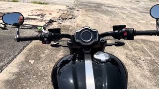 2025 triumph rocket 3r storm walk around and startup [upl. by Llenrac]