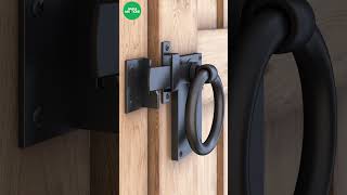 Wooden door latch latch lock gate [upl. by Edaj922]