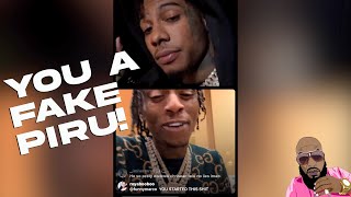 Blueface And Soulja Boy Go At It On IG Live [upl. by Akinor]