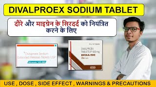 divalproex sodium tablet  divalproex 500 mg in hindi  depakote [upl. by Cara]