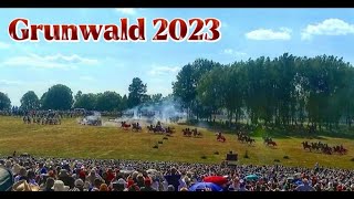 GRUNWALD 2023 Najważniejsze Sceny Bitwy [upl. by Haissi]