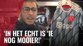 Nieuw uitshirt van Ajax gepresenteerd [upl. by Oigolue]