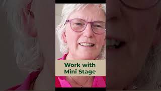 Work with Mini Stage in Individual Setting [upl. by Latvina]