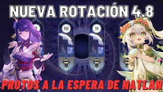 ¡LA NUEVA ROTACIÓN DEL ABISMO 48 ¡PROTOGEMAS A LA ESPERA DE NATLAN  Genshin Impact Español 708 [upl. by Rycca90]