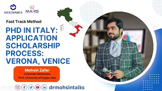 PhD in Italy  Scholarship Process  Verona  Venice [upl. by Rolat]