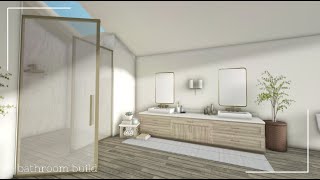 bloxburg bathroom build [upl. by Nulubez]