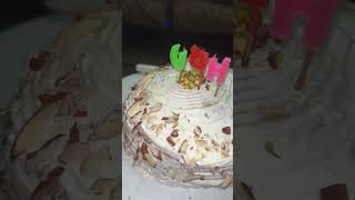 Vanilla flavoured Almond cake birthdaycake [upl. by Anica229]