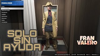 CONSEGUIR INDUMENTARIA FRONTERA TRAJE PIRATA SOLO SIN AYUDA  GTA V ONLINE [upl. by Doggett]