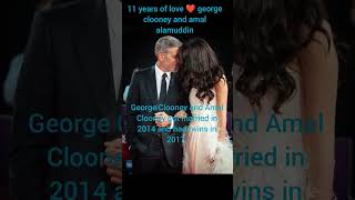 George Clooney and Amal Clooney shortvideo lovestatus family [upl. by Tewell14]