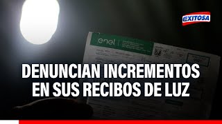 🔴🔵Carabayllo Pobladores de Huatocay denuncian incrementos en sus recibos de luz [upl. by Htrowslle]