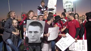 Knightstown students show up for Friday Football Frenzy [upl. by Neenahs240]