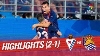 Resumen de SD Eibar vs Real Sociedad 21 [upl. by Yolanthe]