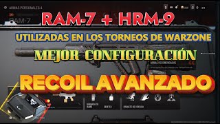 CRONUS ZEN RAM7  HRM9 LAS ARMAS MAS UTILIZADAS EN LOS TORNEOS DE WARZONE CLASES Y VALORES [upl. by Jeritah]