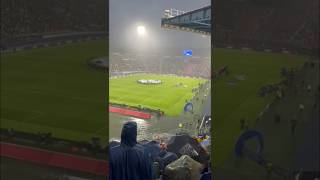 BolognaShakhtar inno Champions dalla curva acosta bolo championsleague calcio [upl. by Kcarb64]