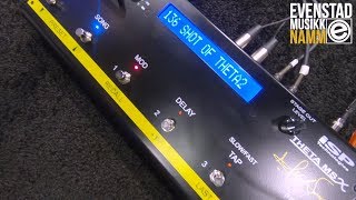 NAMM 2019  ISP Theta MSX Michael Sweet Signature [upl. by Aisauqal709]