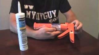 How To Load A Caulk Gun [upl. by Samot940]