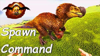 Dodorex ARK Spawn Command  How To Summon ARK Fear Evolved 5 CODE 2021 [upl. by Poirer39]