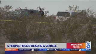 5 people found shot to death in remote desert area of El Mirage [upl. by Millman]