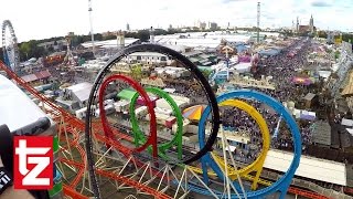 Oktoberfest Fahrgeschäfte Olympia Looping [upl. by Graham]